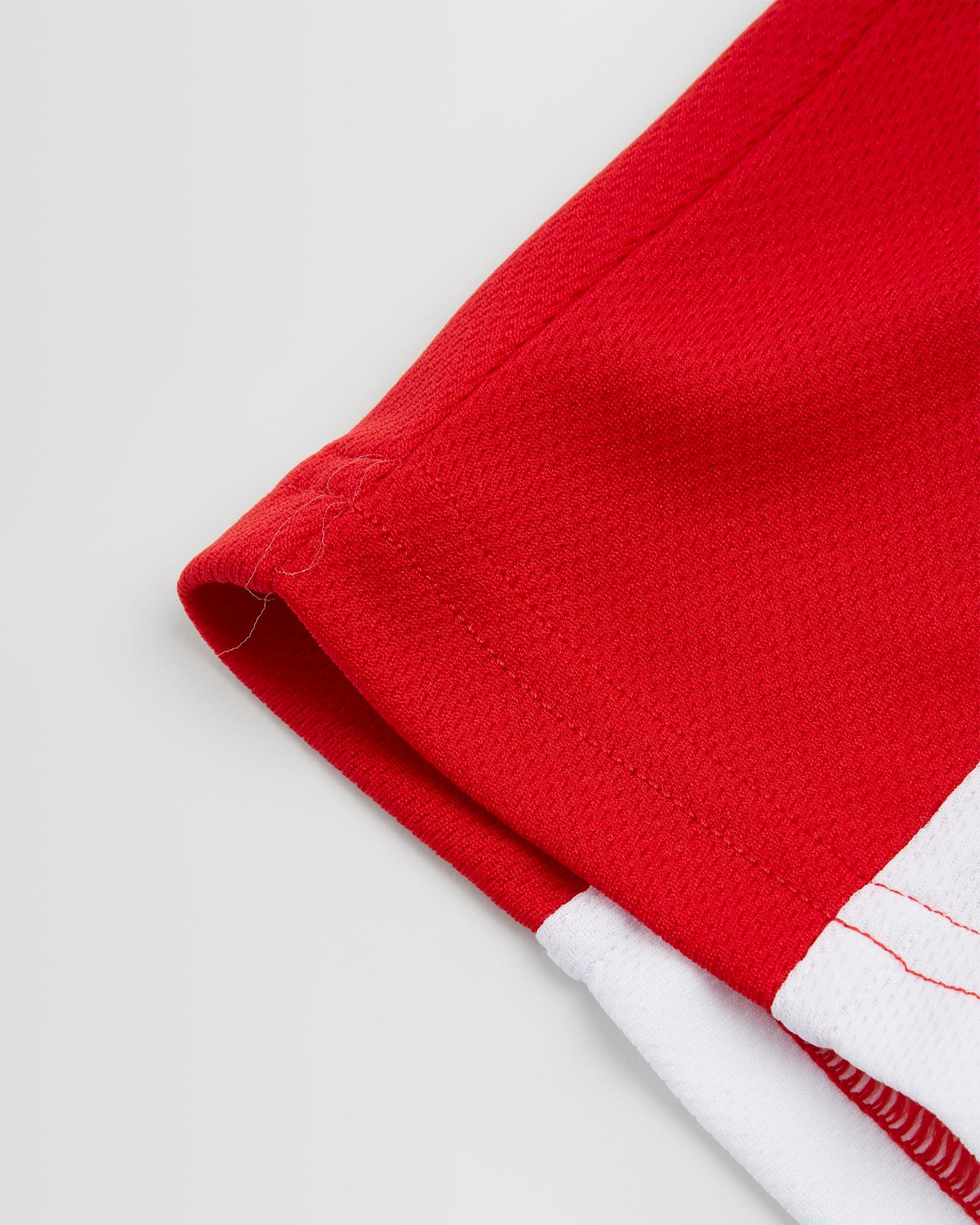 Girls White-Red Games Top