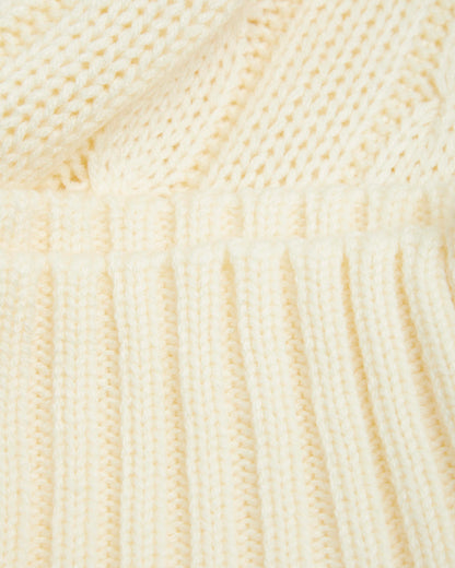 Unisex White Sleeveless Cricket Sweater