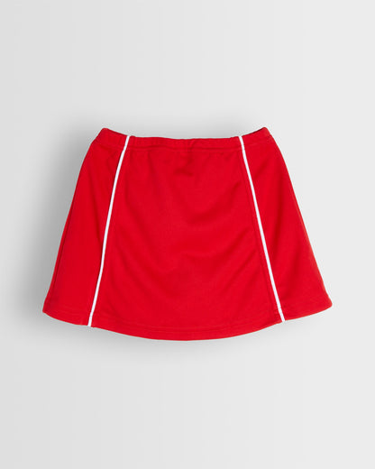 Girls Red Games Skort