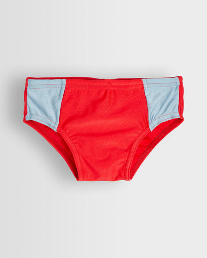 Boys Red Swimming Trunks