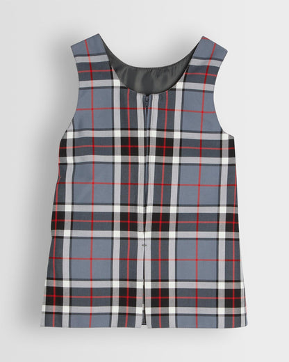 Girls Tartan Pinafore