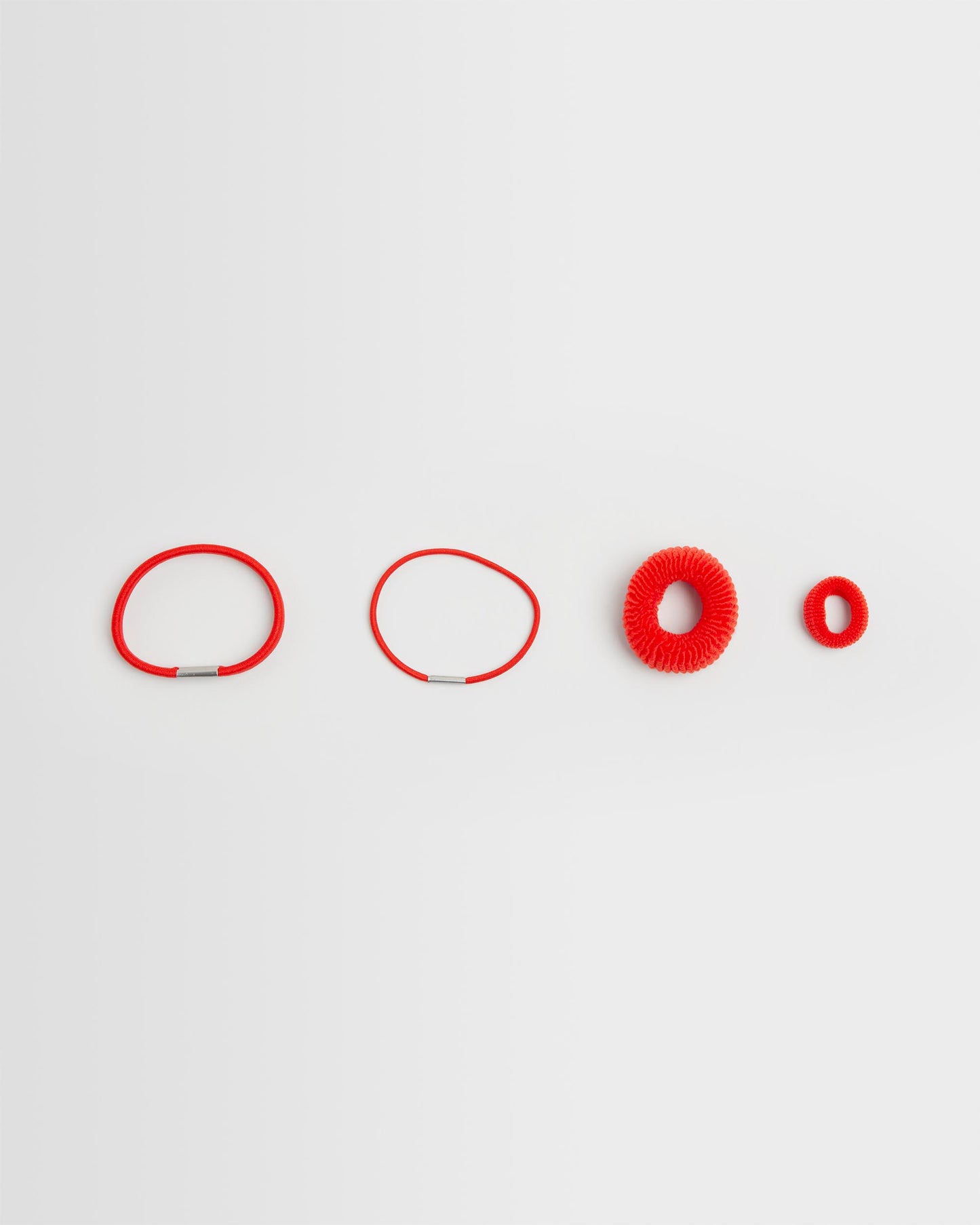 Girls Red Hair Bands- Pack of 24