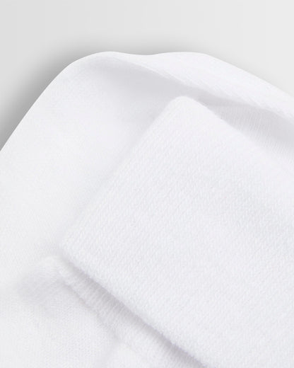 Girls White Ankle Socks- Pack of 2