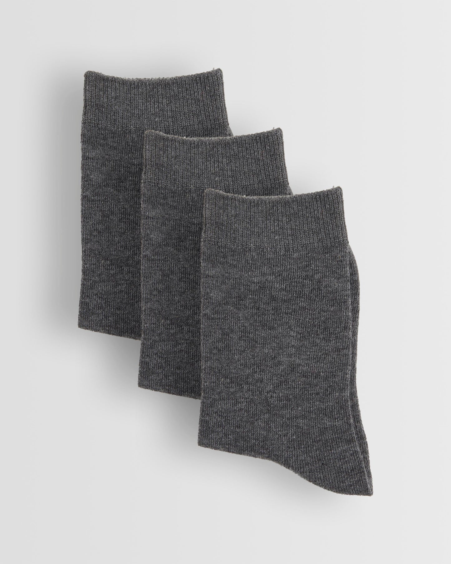 Grey Ankle Socks- Pack of 3