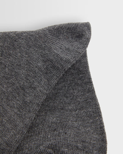 Grey Ankle Socks- Pack of 3