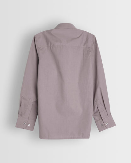 Boys Grey Long Sleeve Shirt- Pack of 2