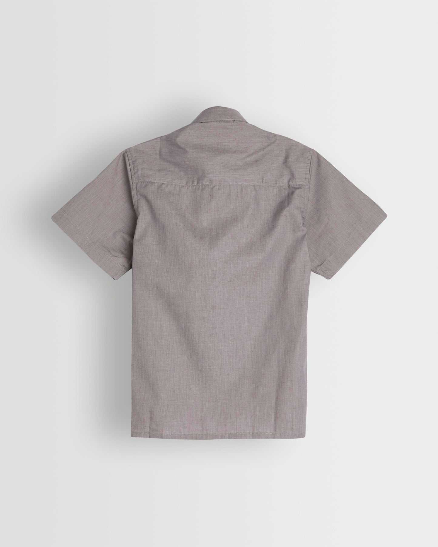 Boys Grey Short Sleeve Shirt- Pack of 2