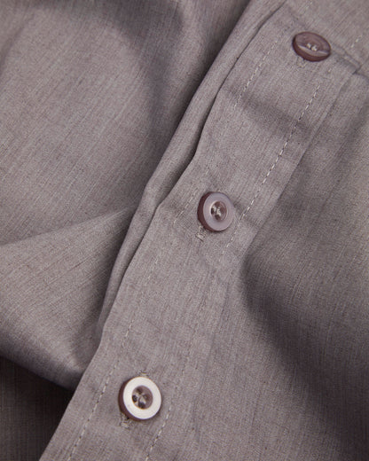 Boys Grey Short Sleeve Shirt- Pack of 2