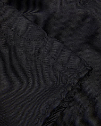 Boys Black Rugby Shorts with Tie Cord