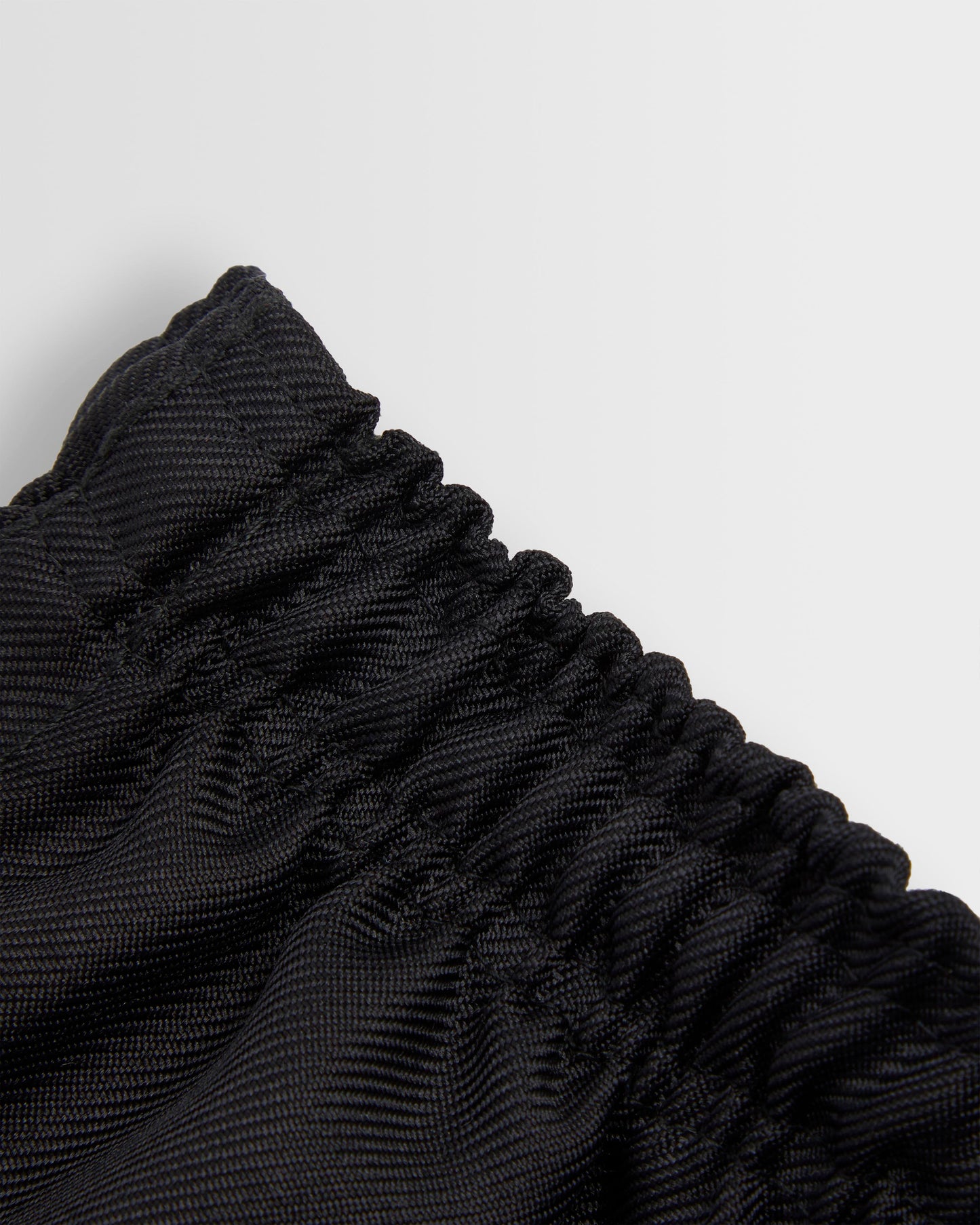 Boys Black Rugby Shorts with Tie Cord