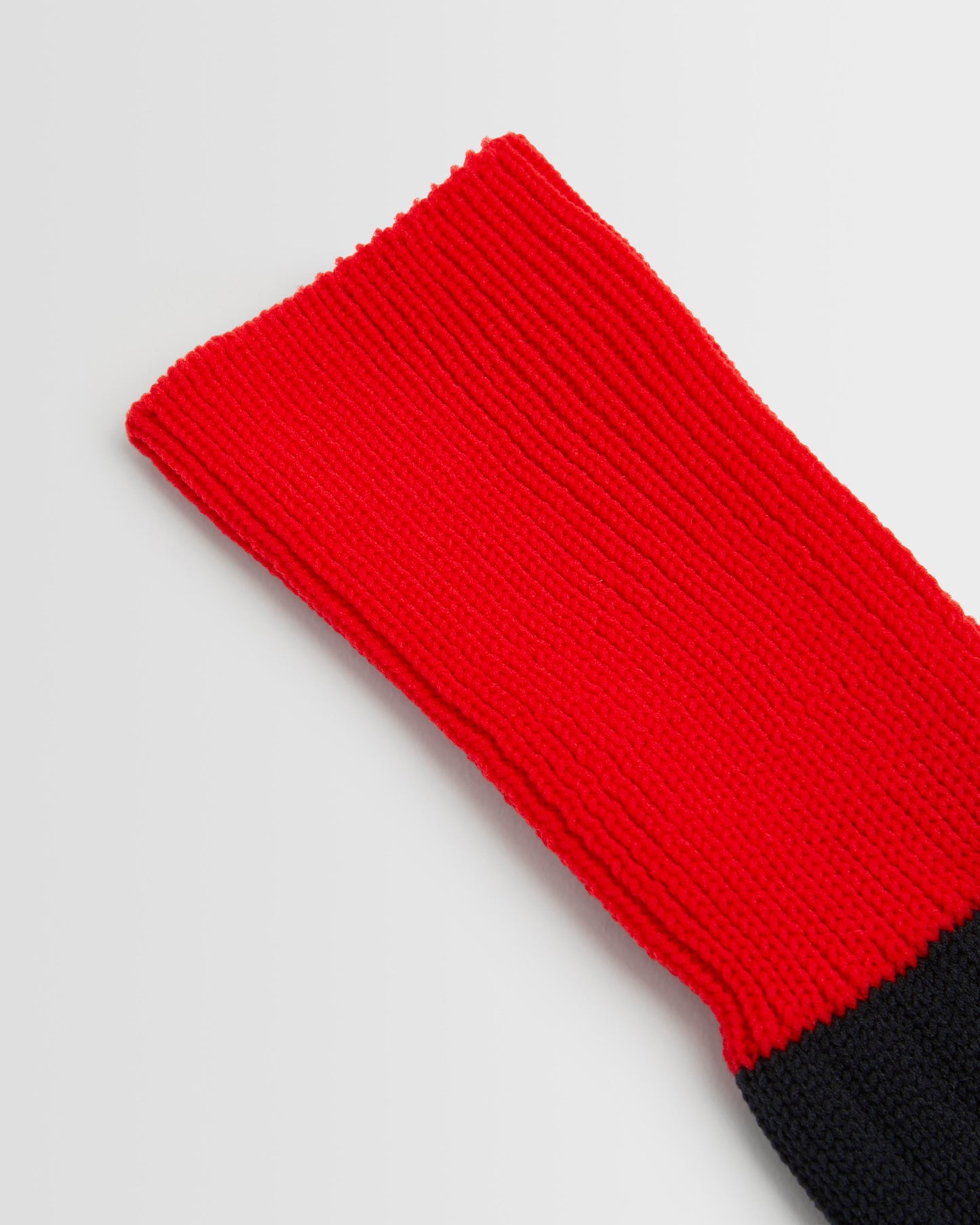 Black/Red Rugby Socks