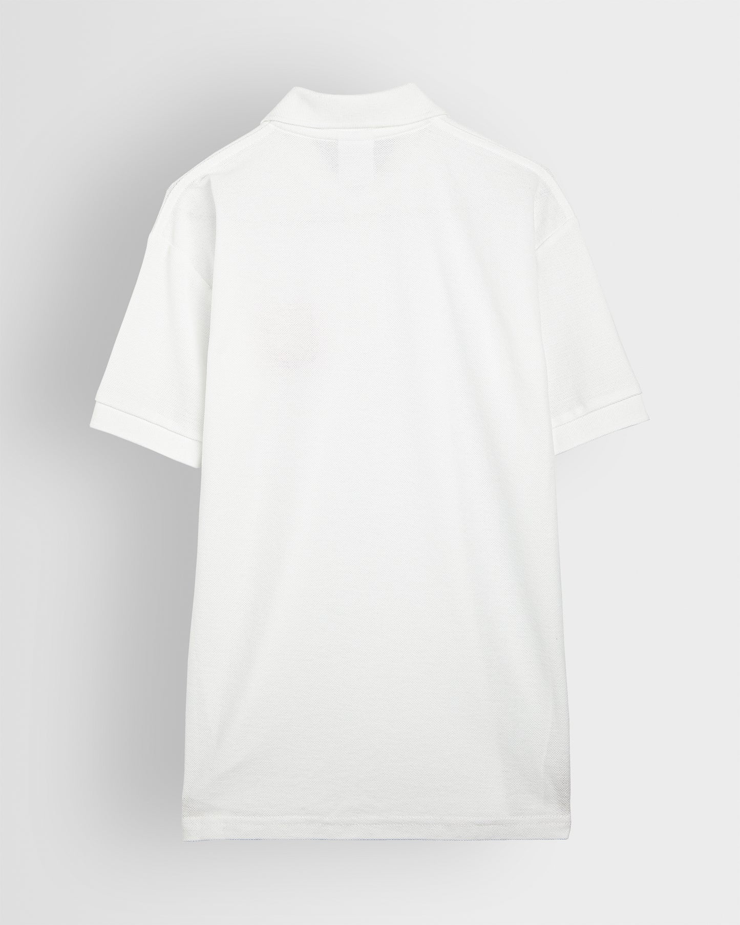 Unisex White Polo Shirt