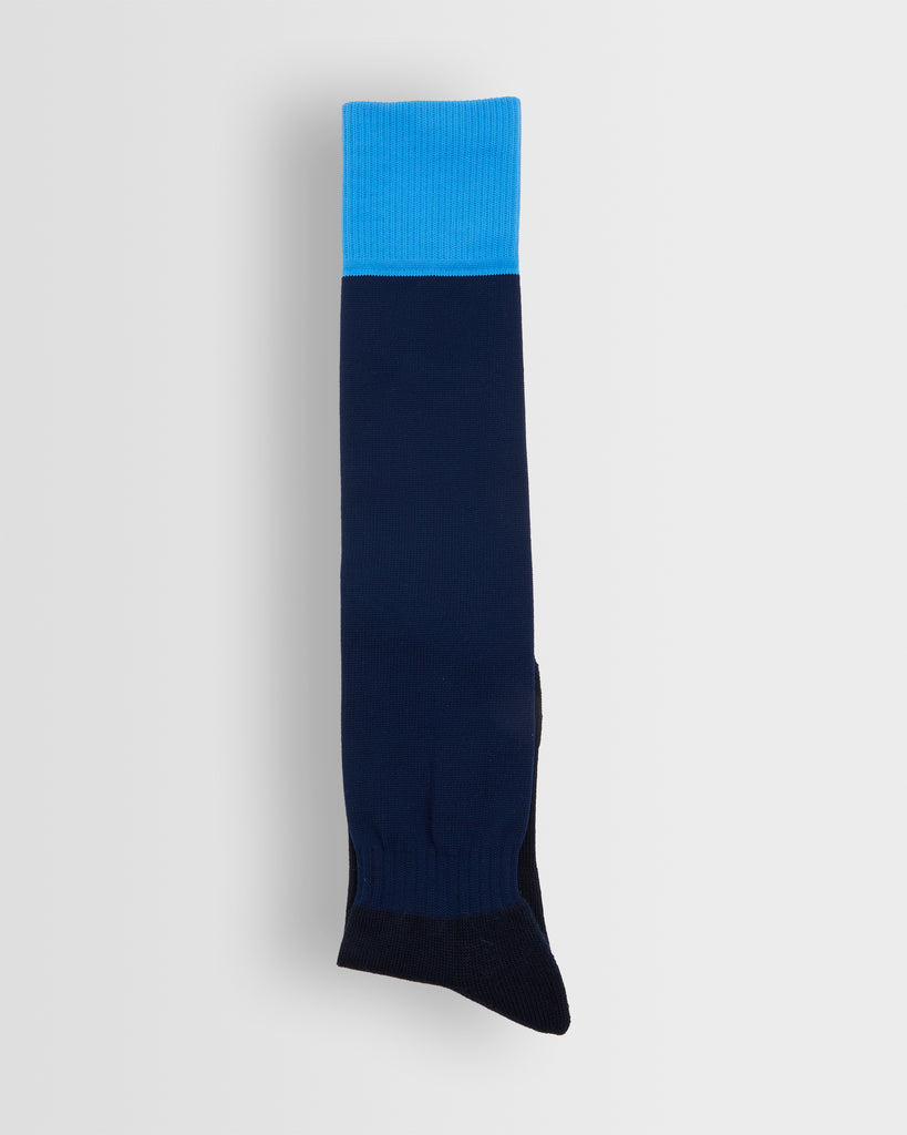 Unisex Navy/Sky Rugby Socks