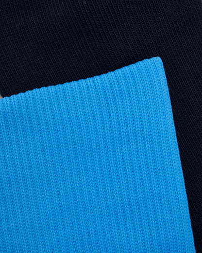 Unisex Navy/Sky Rugby Socks