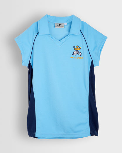 Girls Sky-Navy Games Top