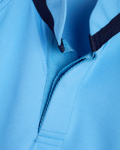 Boys Sky-Navy Reversible Rugby Shirt