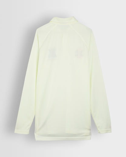Boys White Cricket Shirt- New