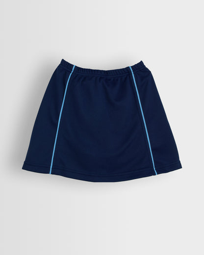 Girls Navy Games Skort