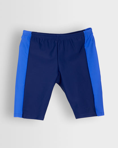 Boys Navy-Blue Swim Trunks