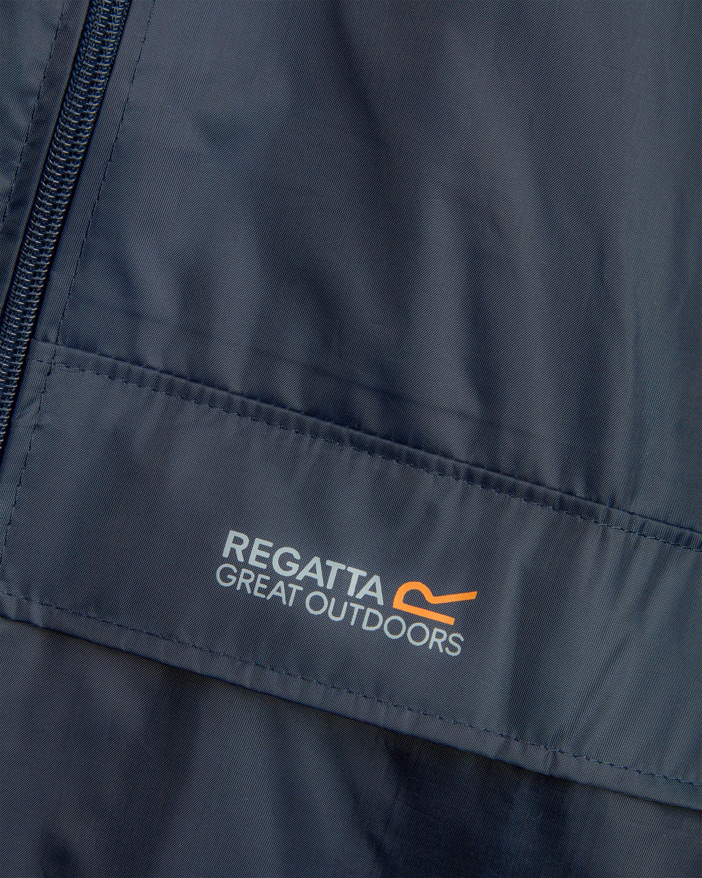 Unisex Navy Waterproof Jacket