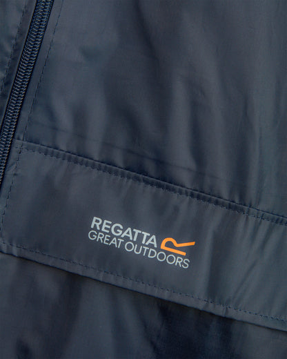 Unisex Navy Waterproof Jacket