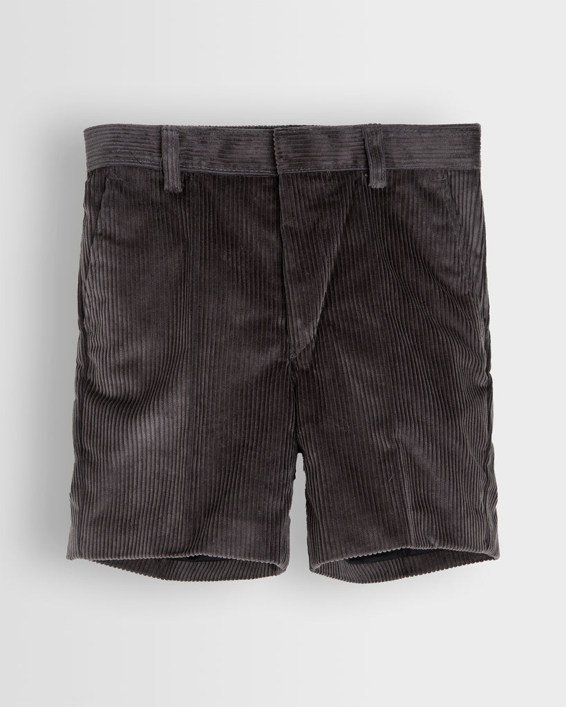 Boys Grey Cord Shorts