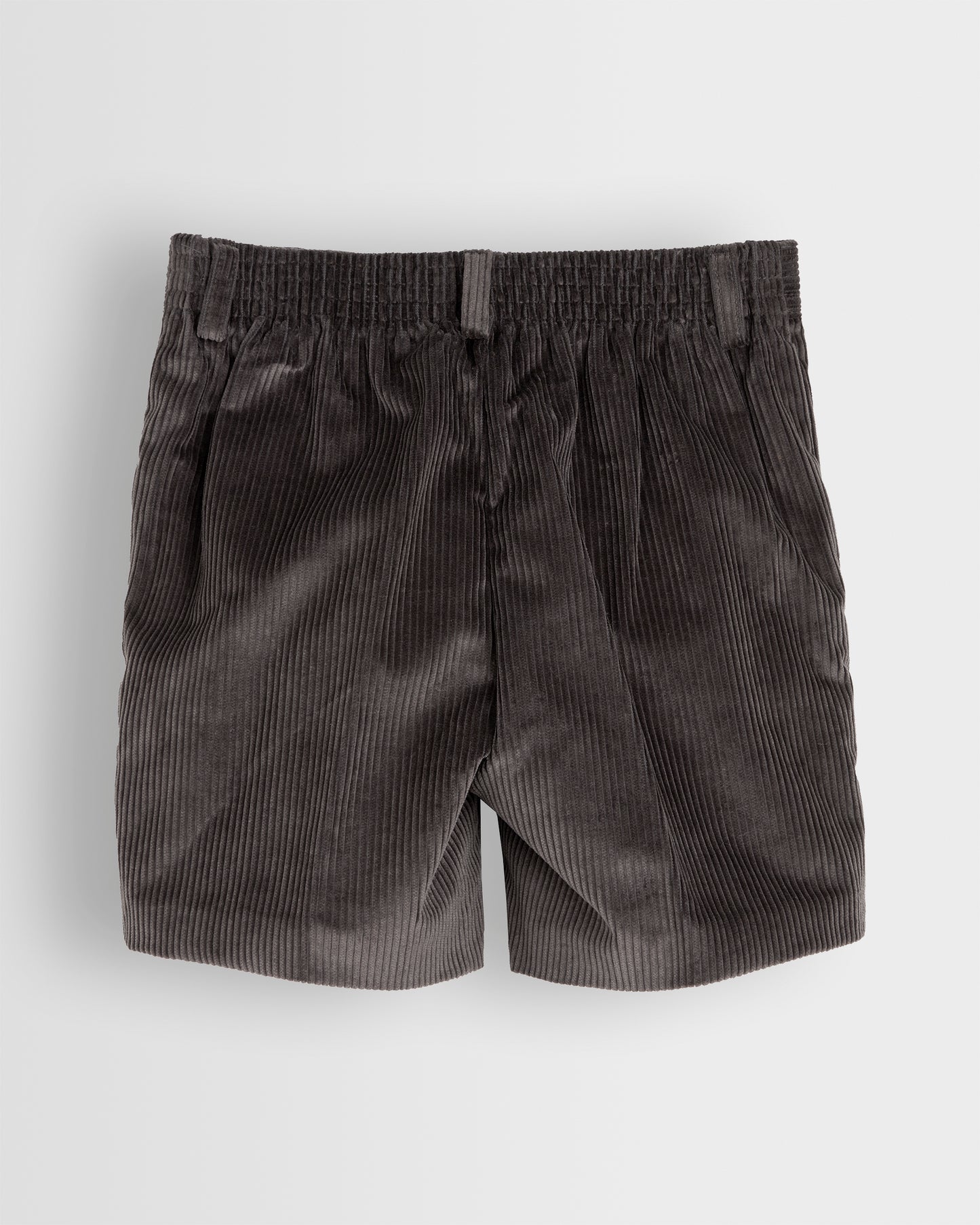 Boys Grey Cord Shorts