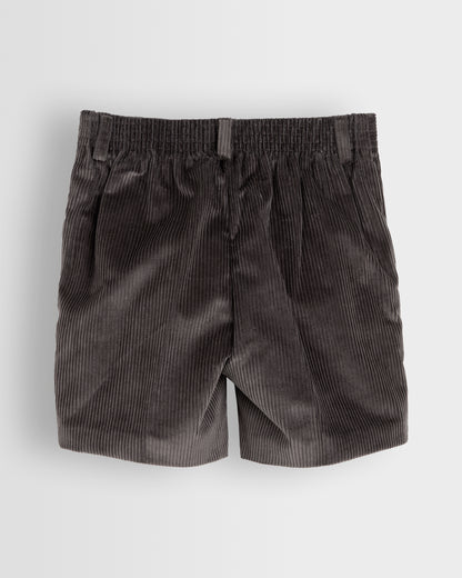 Boys Grey Cord Shorts