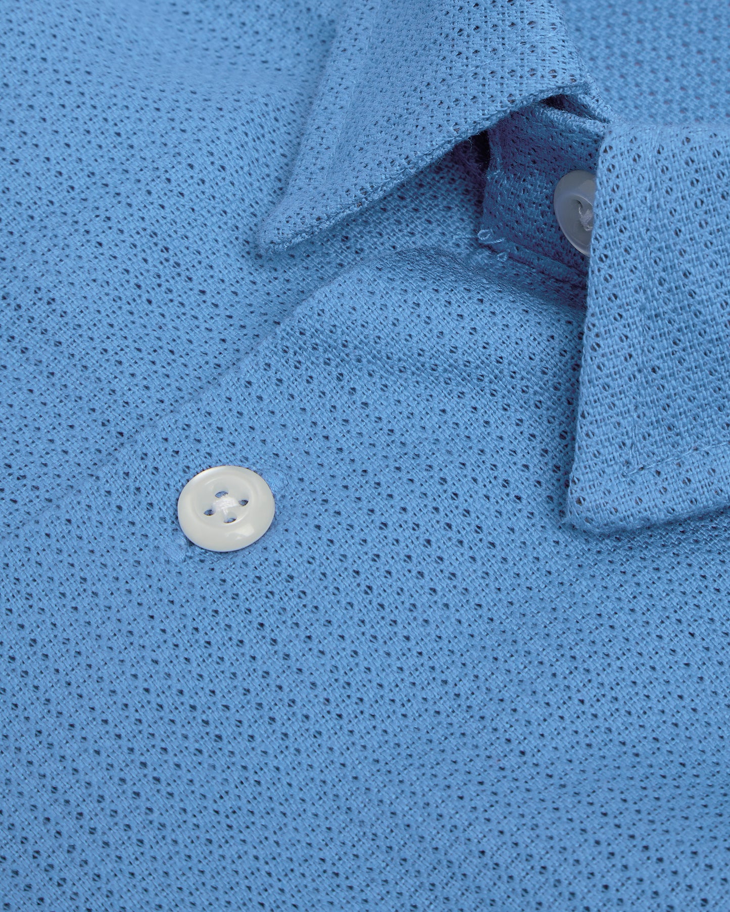 Boys Sky Blue Cellular Shirt