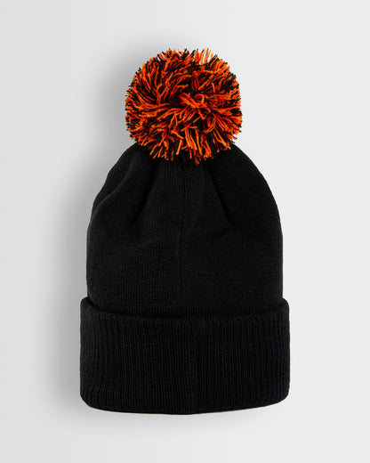 Black PomPom Beanie