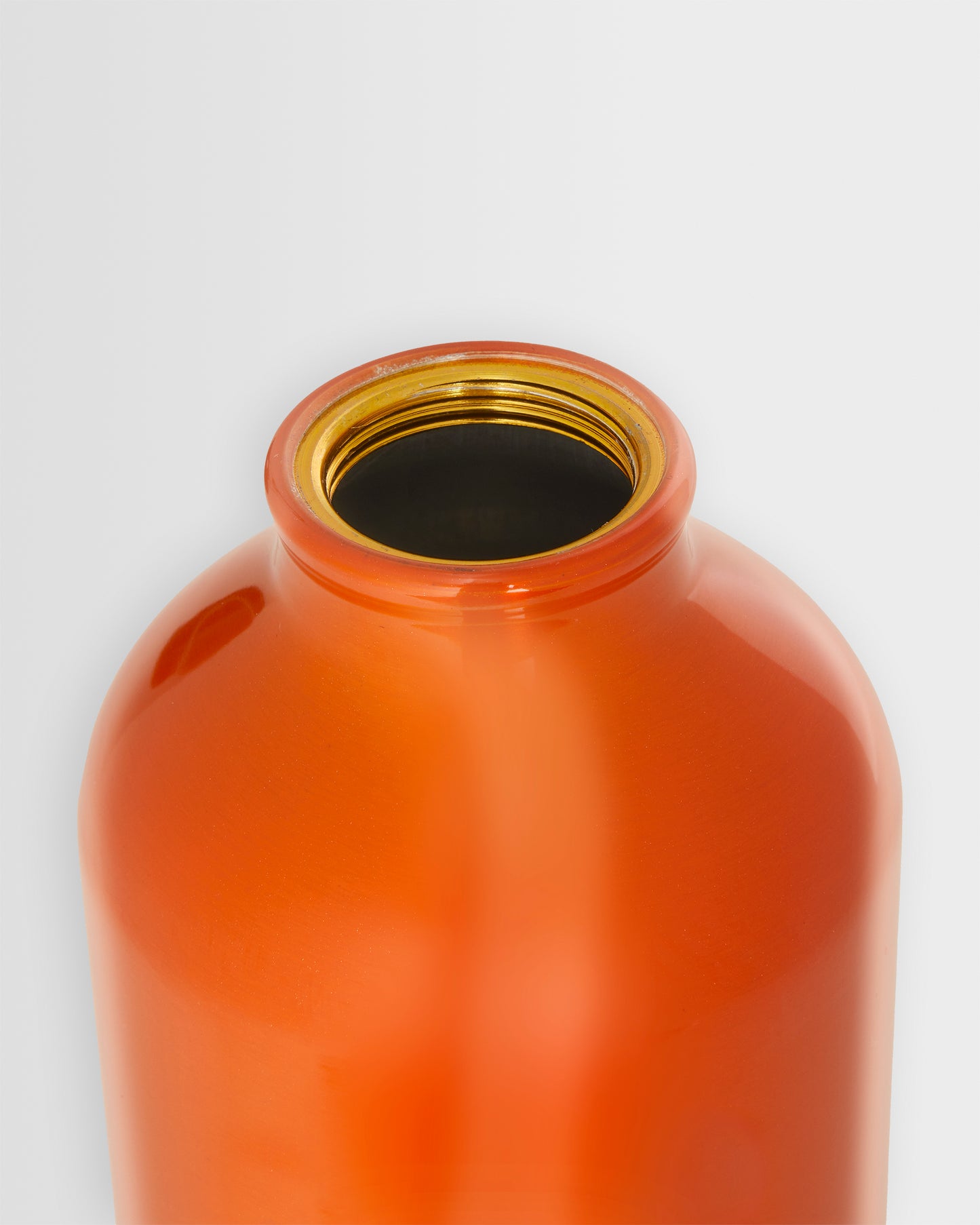 Orange/Black Water Bottle