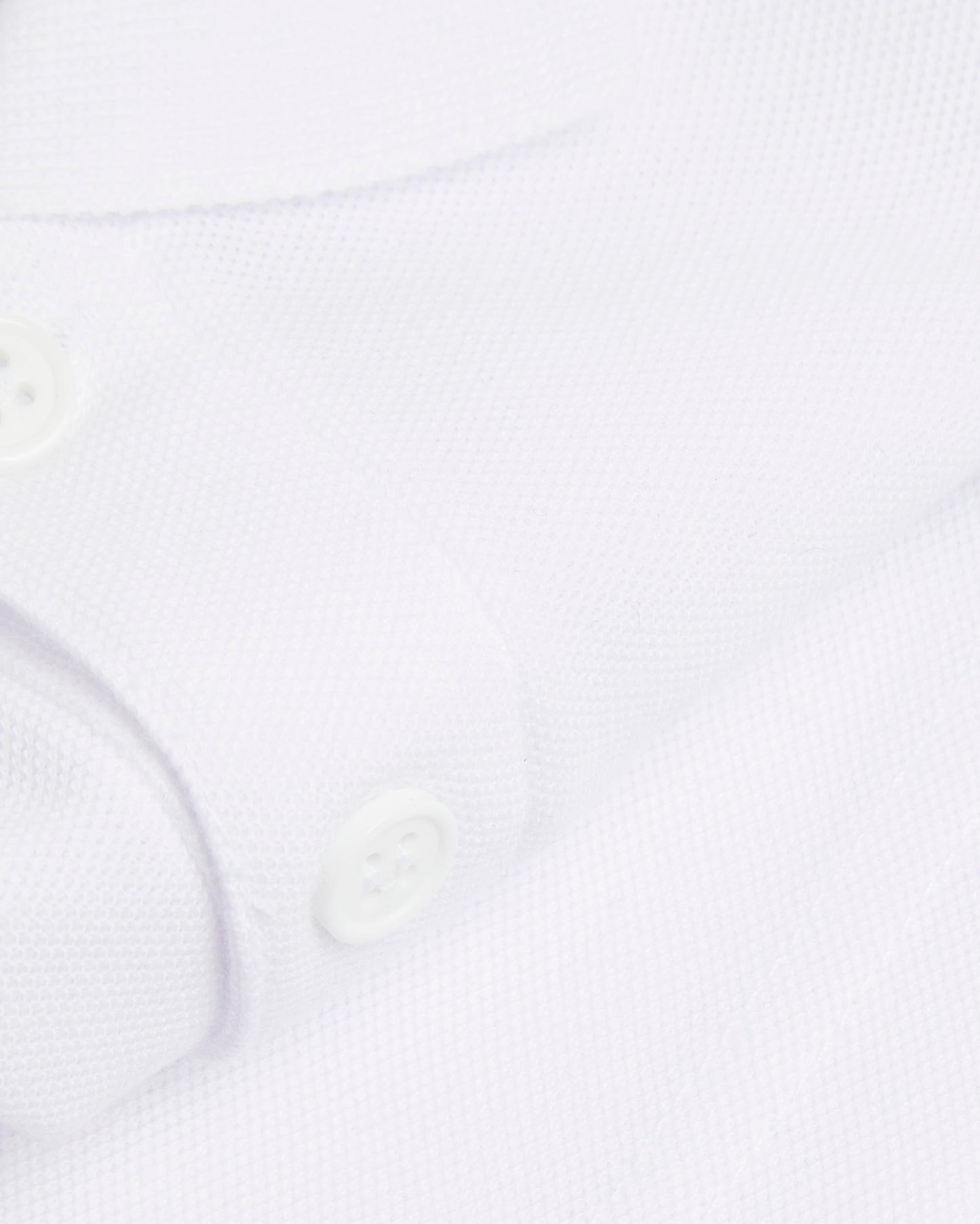 Unisex White Polo Shirt