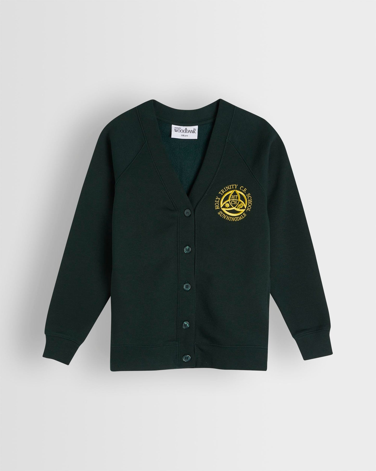 Girls Green Cardigan