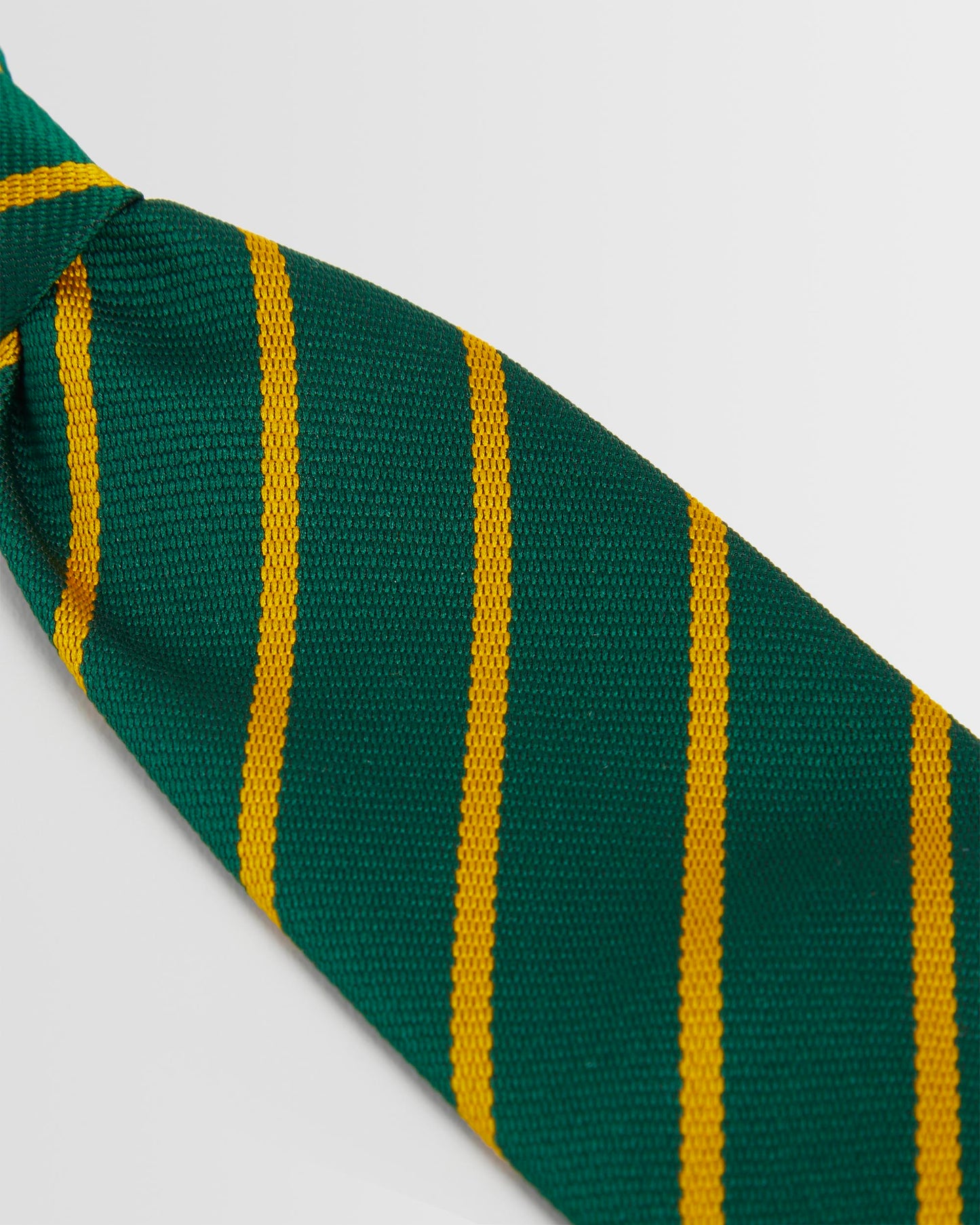 Unisex Green/Gold Elastic Tie