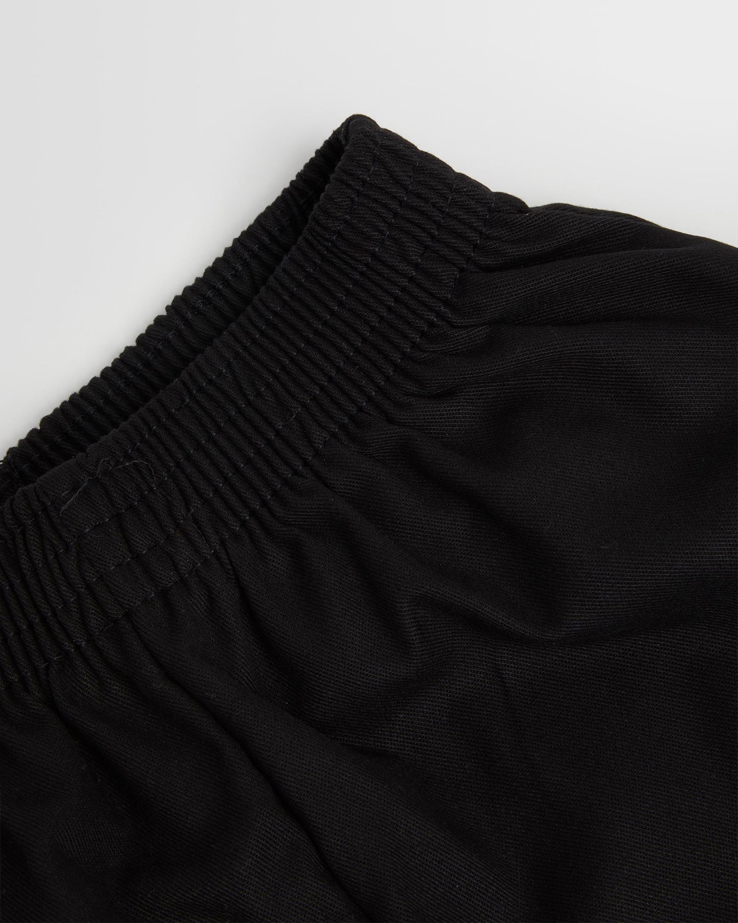 Unisex Black PE Shorts