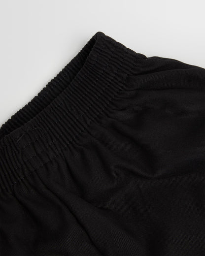 Unisex Black PE Shorts