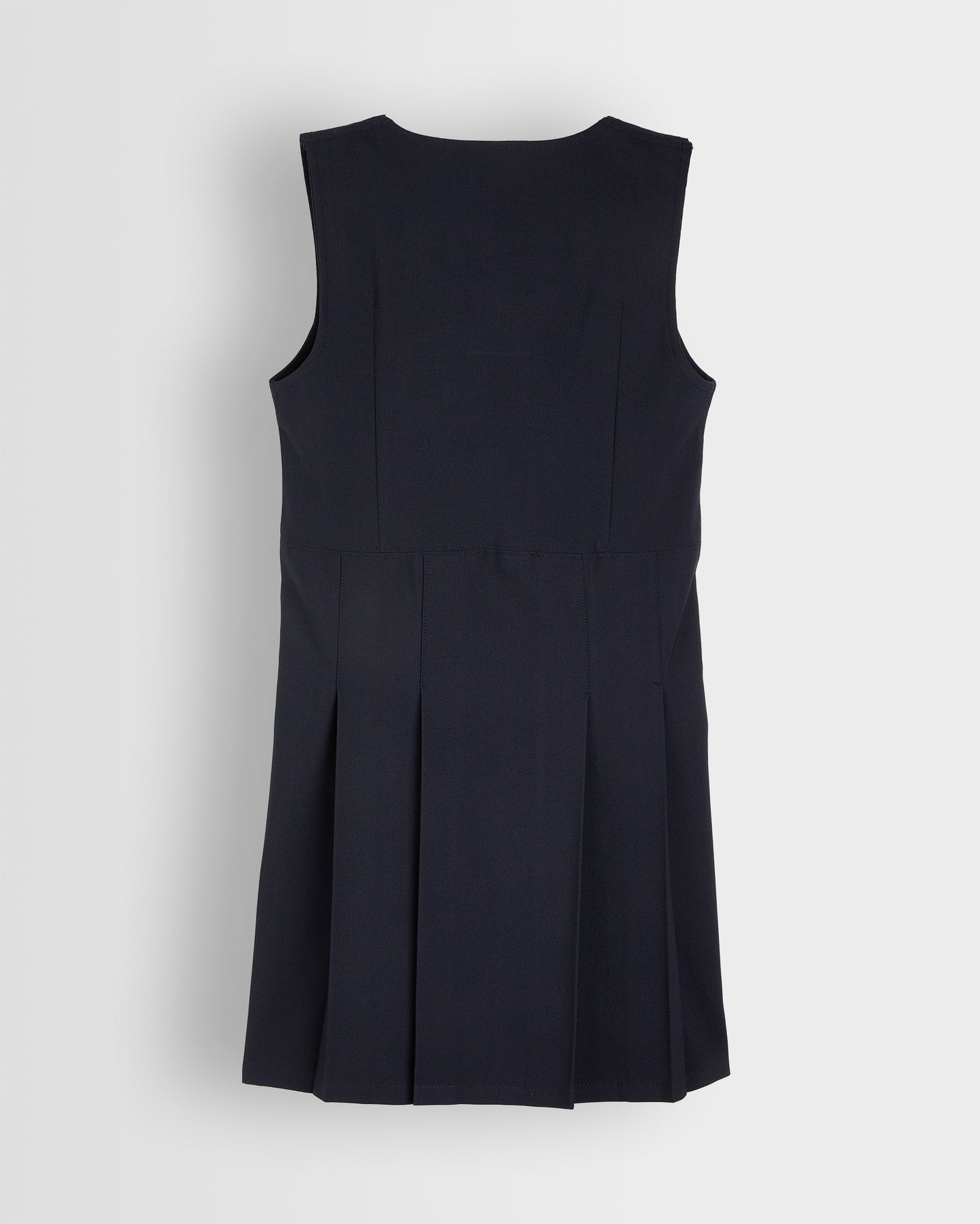 Girls Navy Pinafore