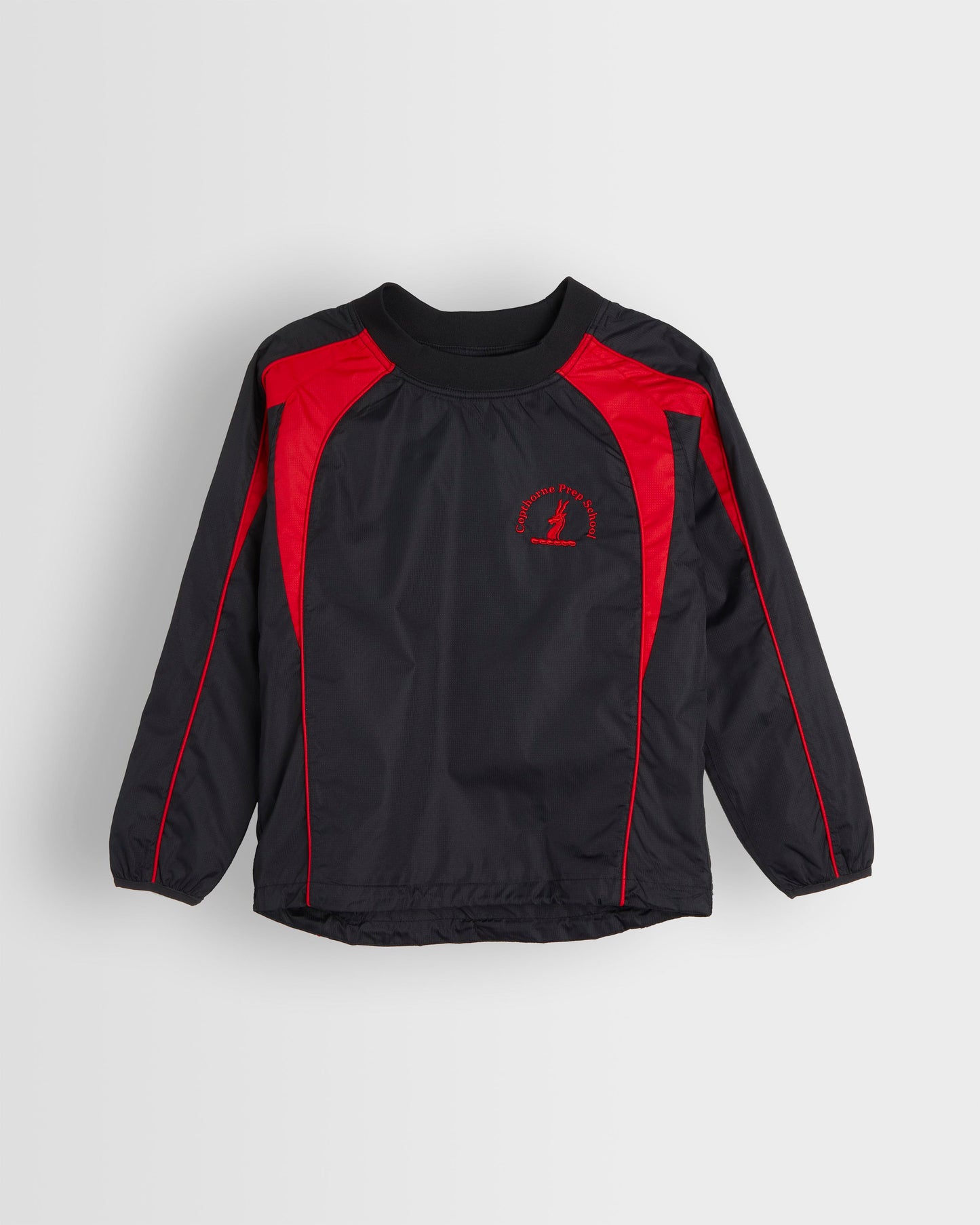 Unisex Black-Red Tracksuit- Contact Top