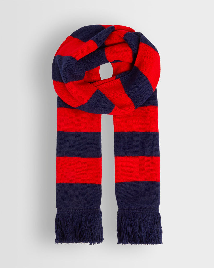 Navy/Red Scarf