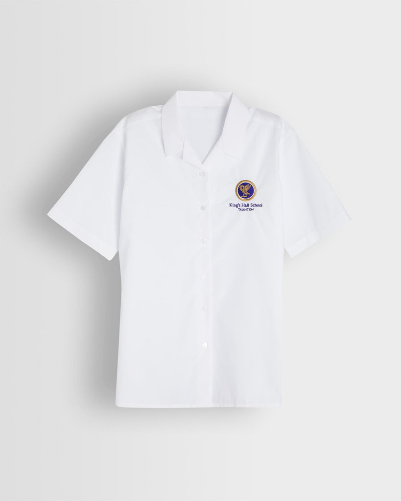 White Short Sleeve Summer Blouse (Uniform A)