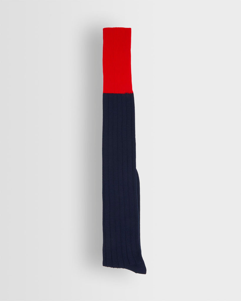 Navy/Red Games Socks