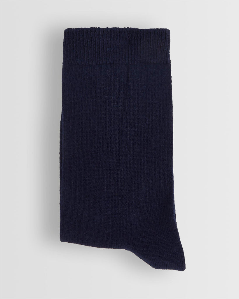 Navy Short Socks