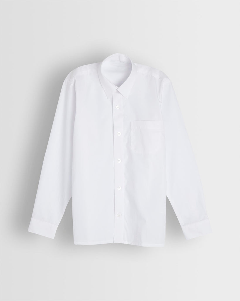Boys White Long Sleeved Shirt- Pack of 2