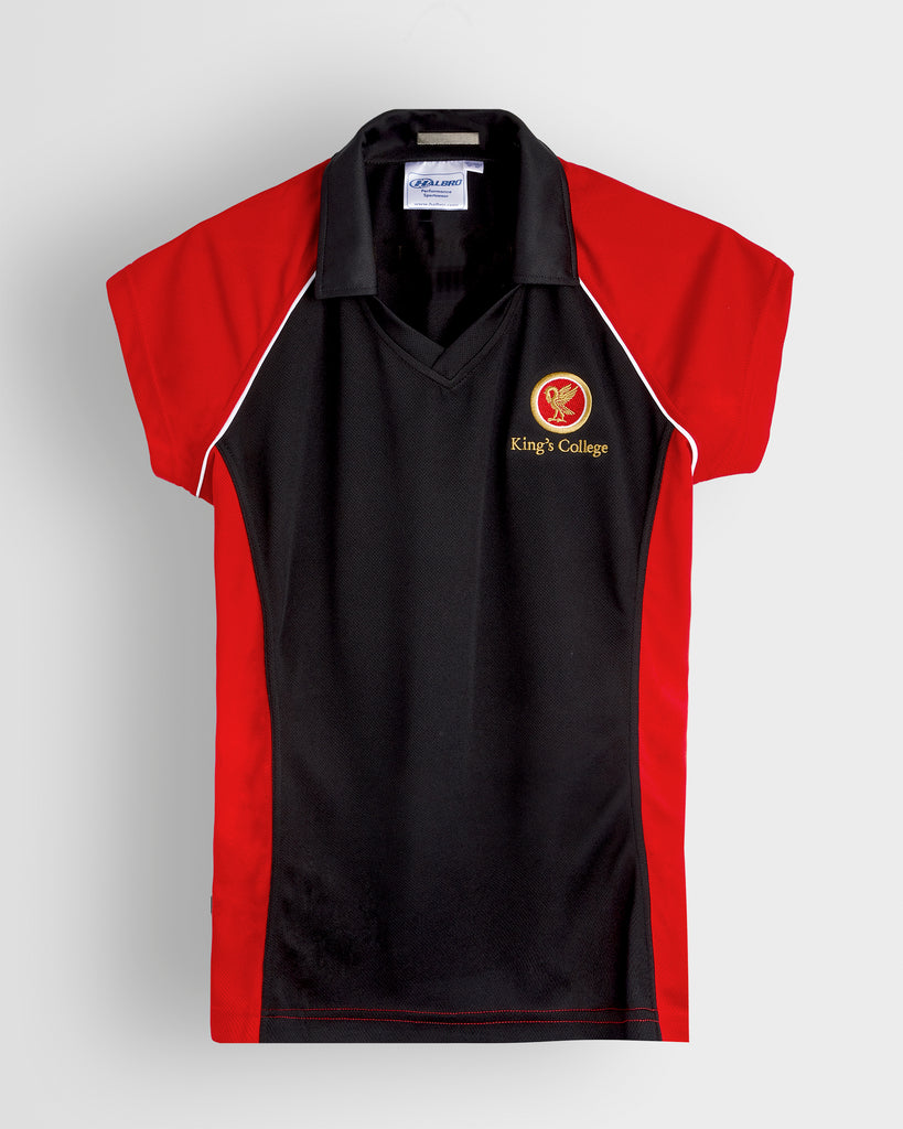 Red/Black Hockey/Netball Shirt (Uniform A)