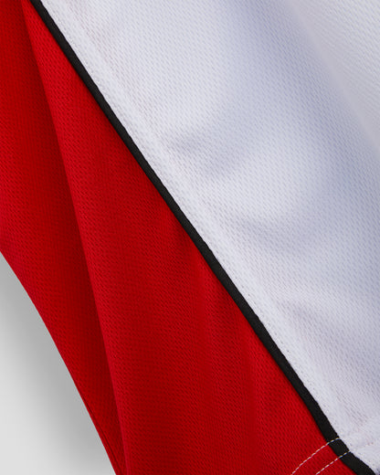 White/Red PE Polo Shirt (Uniform B)