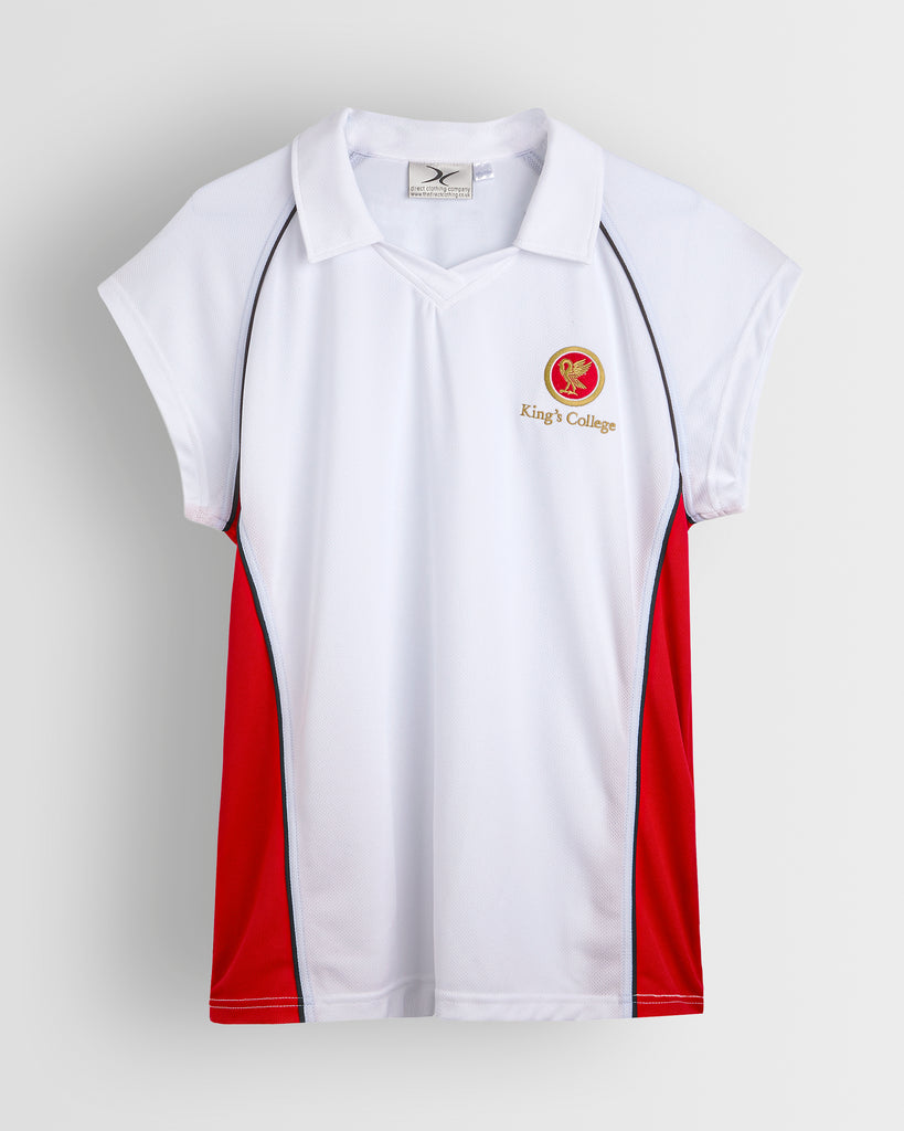 White/Red PE/Tennis Shirt (Uniform A)