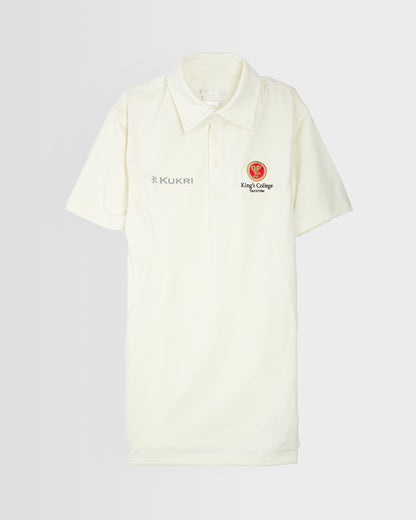 White Short Sleeve Cricket Shirt New