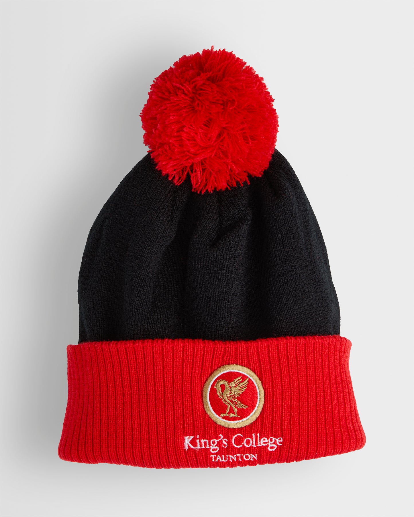 Red/Black Bobble Hat