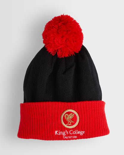Red/Black Bobble Hat