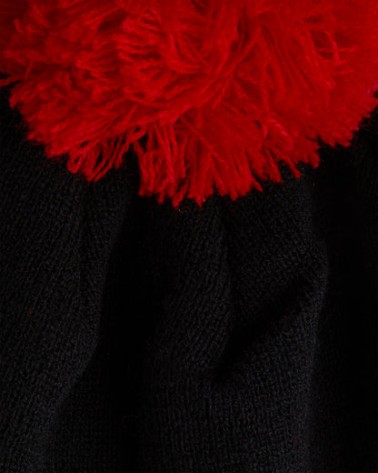 Red/Black Bobble Hat